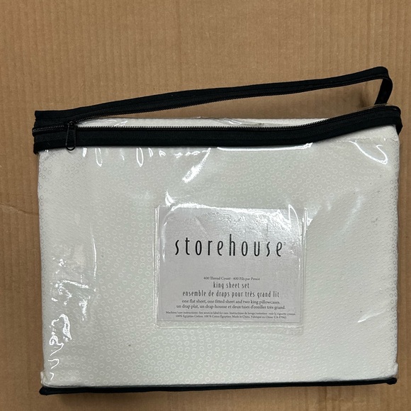 EGYPTIAN COTON KING SHEET SET - Picture 2 of 6